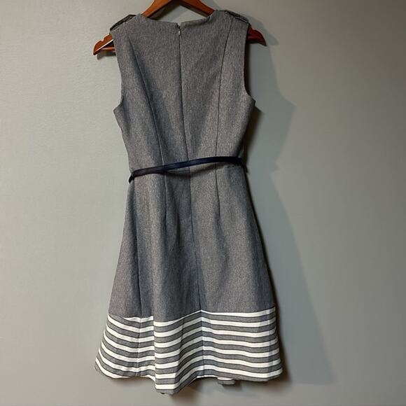 Womens Size 8 Shelby & Palmer Blue Dress 100% polyester  Great condition - Picture 3 of 5